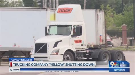Yellow trucking shutdown, bankruptcy? Here's what to know